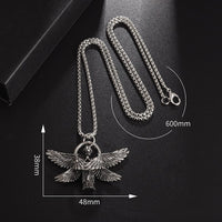 Six-winged angel-silver