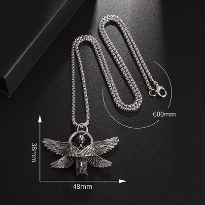 Guardian Angel Wings Necklace|Wear Your Faith. Carry Your Guardian Angel Every Day.