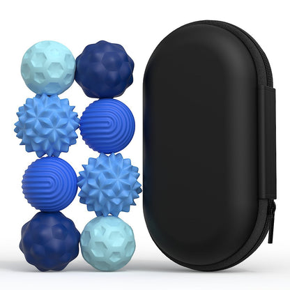 Silicone Magnetic Fidget Ball Set