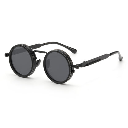 Hand-adjustable ND9-grade UV-blocking polarized sunglasses