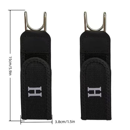 No Buckle Stretch Belt for Jeans with Low-Profile Hook