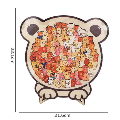 🔥Flash Sale: 50% OFF🎁Every Piece Is a Cat – 135-Piece Wooden Puzzle for Cat Lovers