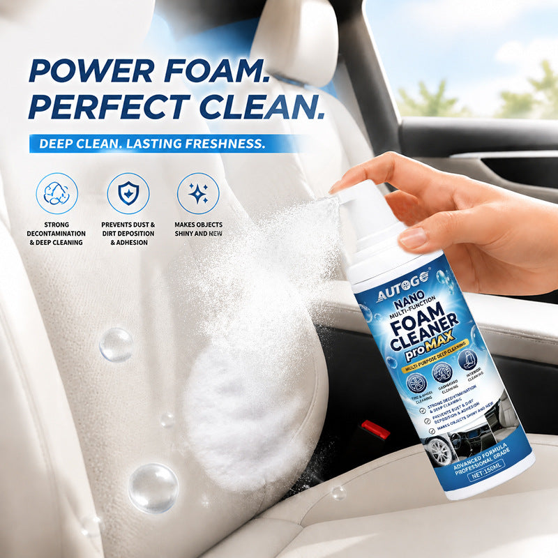Car Interior Foam Cleaner Kit – Deep Clean, Refresh & Restore Your Cabin