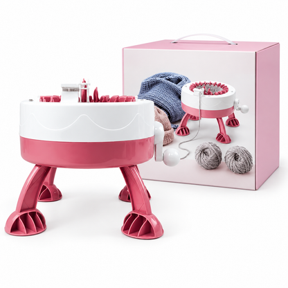 Hand-Crank Circular Knitting Machine – 22 & 40 Needle DIY Knitter 🧶