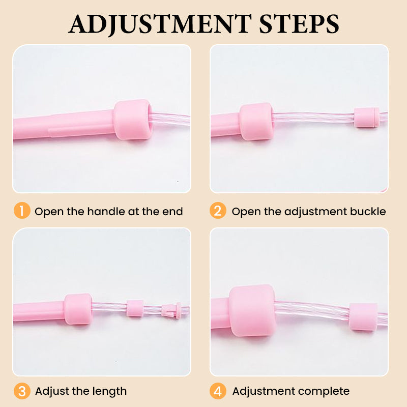 🌈 LED Light-Up Jump Rope for Kids – 3 Glow Modes & Adjustable Fit