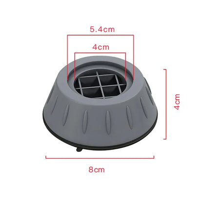 Anti-Vibration Washing Machine Support Pads – 4PCS