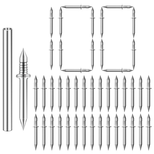 🔨 Concealed Double-Headed Trim Nails – Cleaner Baseboard Installation