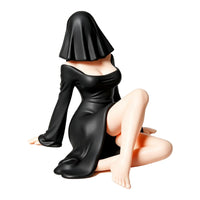 Ghostly Maiden (sitting pose) - Black
