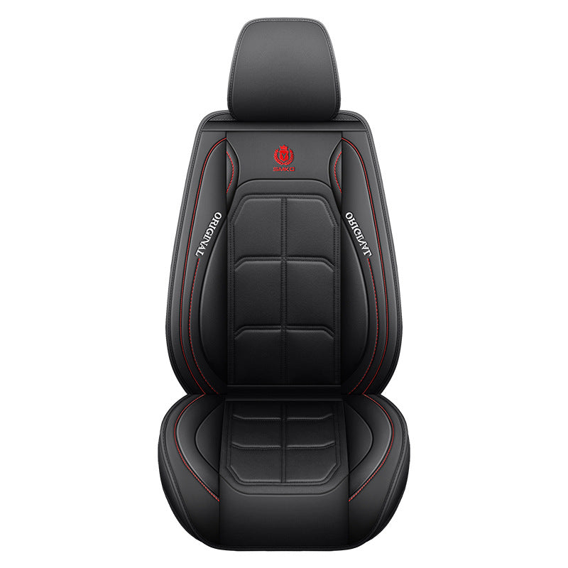 🚗 5-Seater Universal Leather Car Seat Cover Set