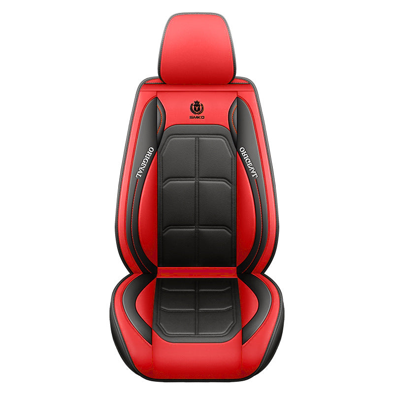 🚗 5-Seater Universal Leather Car Seat Cover Set