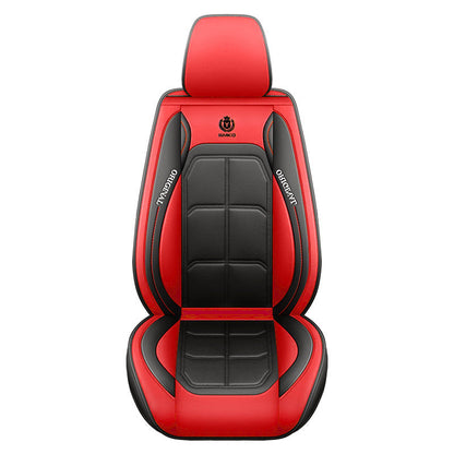 🚗 5-Seater Universal Leather Car Seat Cover Set