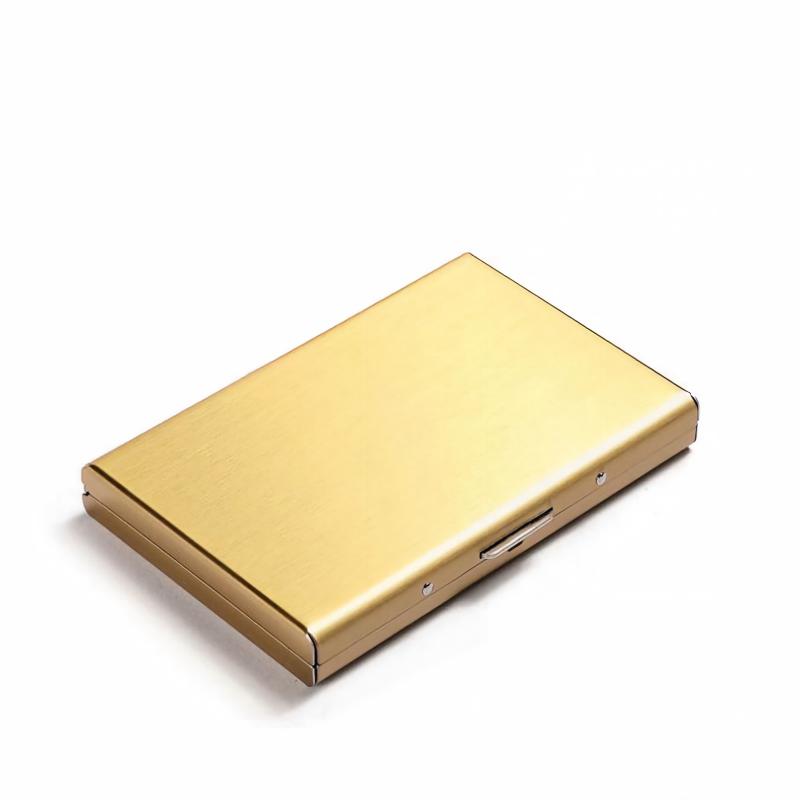 🔒 Slim RFID-Blocking Metal Card Holder