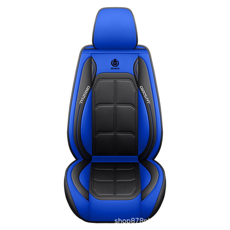 🚗 5-Seater Universal Leather Car Seat Cover Set