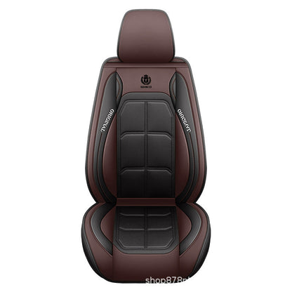 🚗 5-Seater Universal Leather Car Seat Cover Set