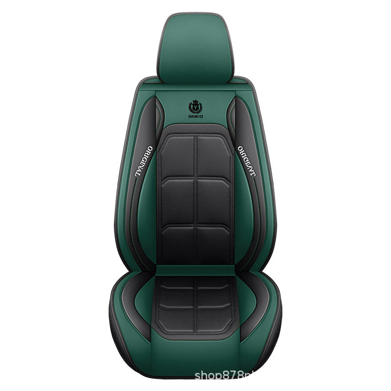 🚗 5-Seater Universal Leather Car Seat Cover Set