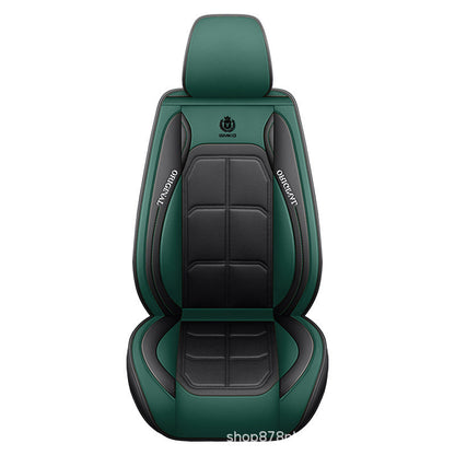 🚗 5-Seater Universal Leather Car Seat Cover Set