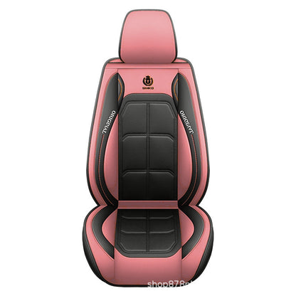 🚗 5-Seater Universal Leather Car Seat Cover Set