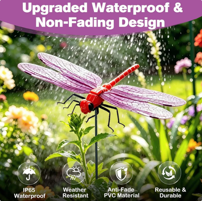 2026 Summer Hot Sale 🔥Clip-On Fake Dragonfly Decoy | Weather-Resistant Outdoor Pest Control Clip