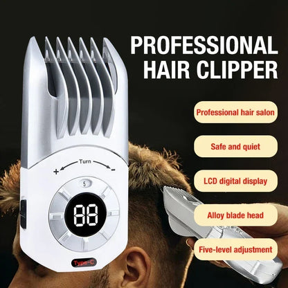 ✨Smart Self Hair Clipper – Cordless Buzz Cut Trimmer ✂️