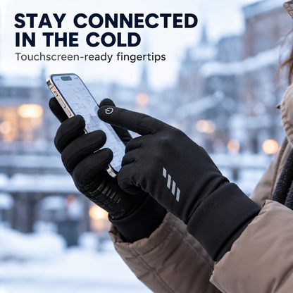🧤 Unisex Winter Fashion Gloves – Warm Fleece-Lined, Touchscreen-Compatible & Anti-Slip ❄️📱