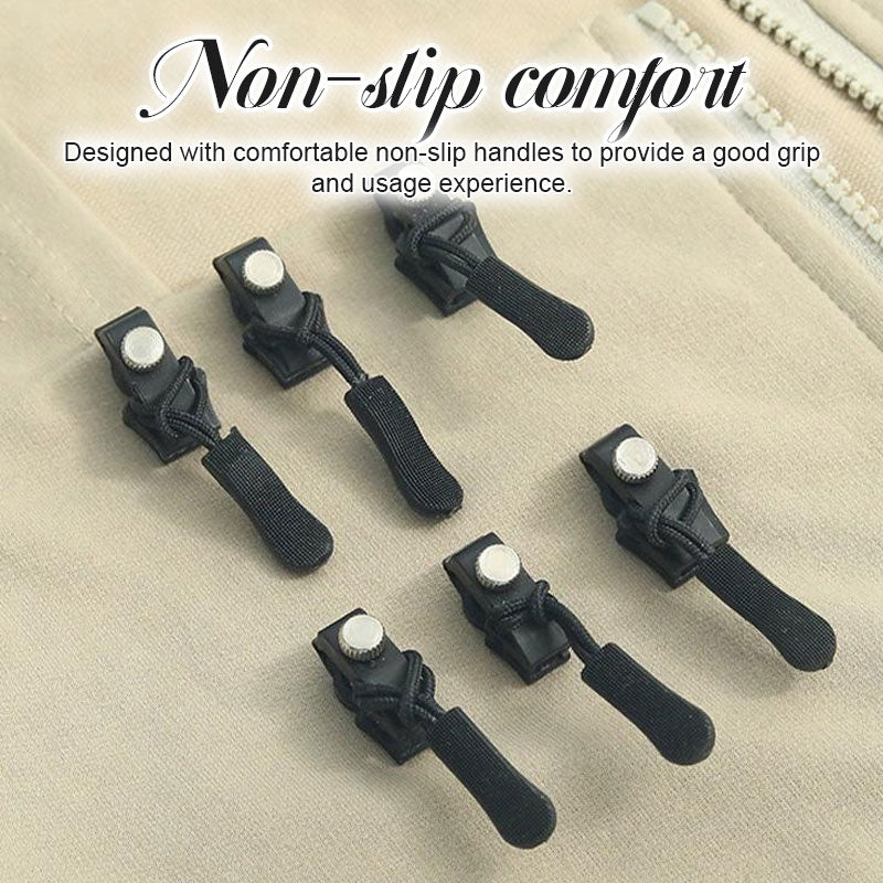 Zipper repair sliders for jackets