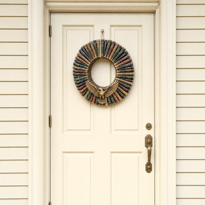 Book Wreath