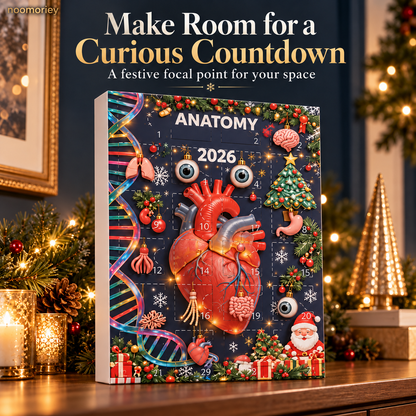 🫀 Anatomy Christmas Advent Calendar – A Curious Holiday Countdown 🎄