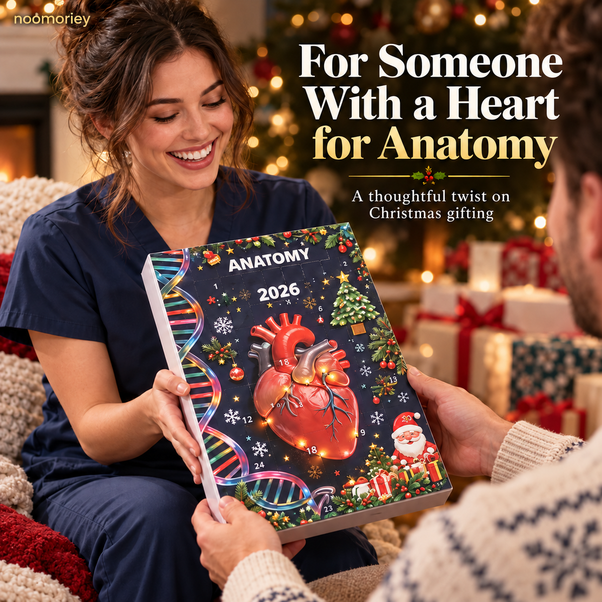 🫀 Anatomy Christmas Advent Calendar – A Curious Holiday Countdown 🎄