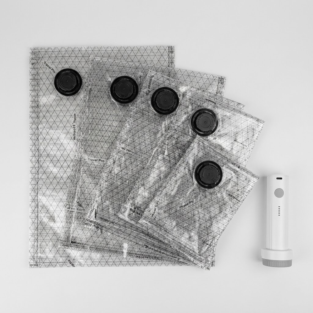 6‑Piece Set (2S + 2M + 2L) — With Pump