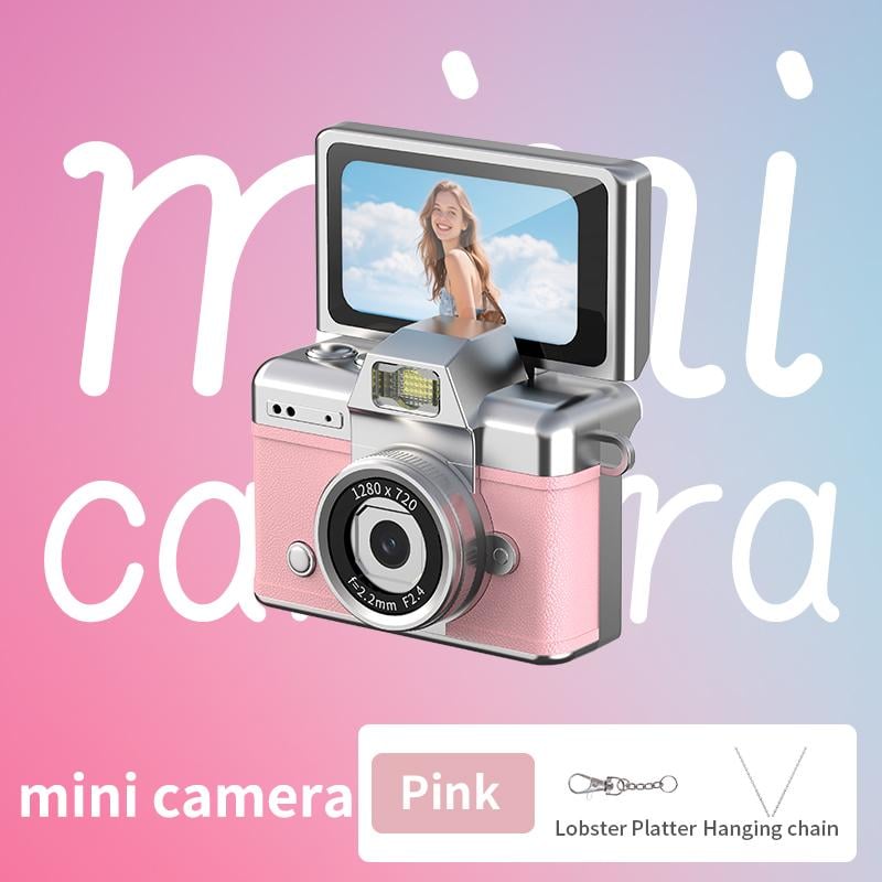 📸 Retro Mini Digital Camera — Flip Screen, Everyday Memories