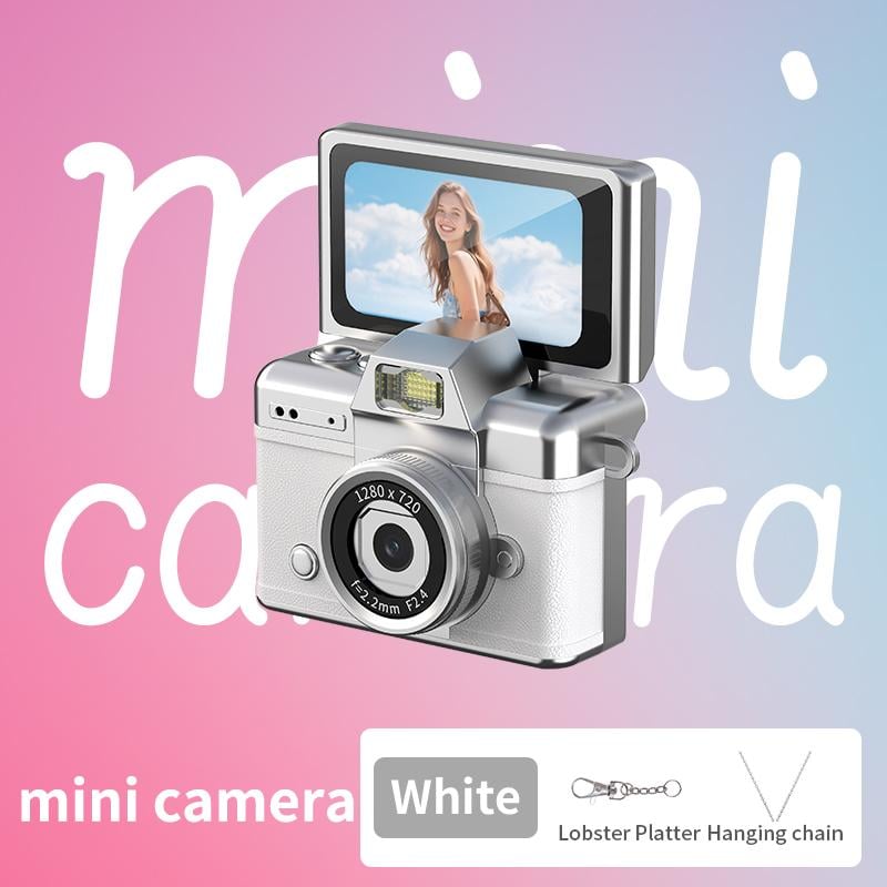 📸 Retro Mini Digital Camera — Flip Screen, Everyday Memories