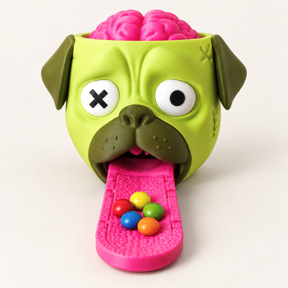 🔥LAST DAY 50% OFF - Zombie Pug Candy Dispenser