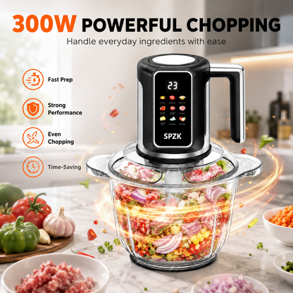 🔪Electric Meat Grinder & Food Chopper-Get Dinner on the Table Faster