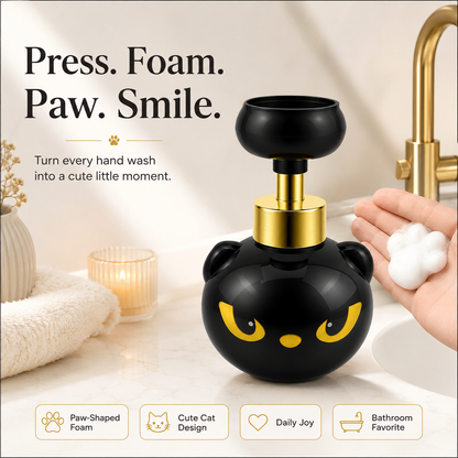 🐾Cat Paw Foam Soap Dispenser-Pressing a Paw and Getting a Smile Back