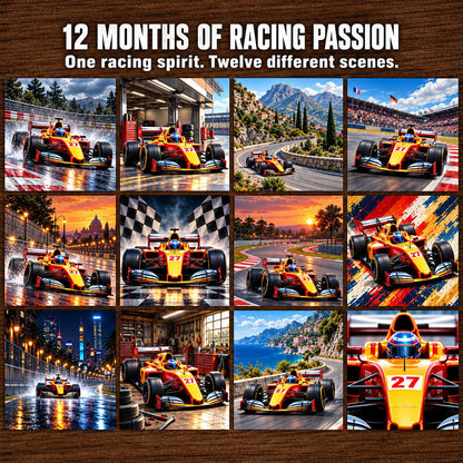 🏁 For the Love of Racing — 2027 Racing Wall Calendar