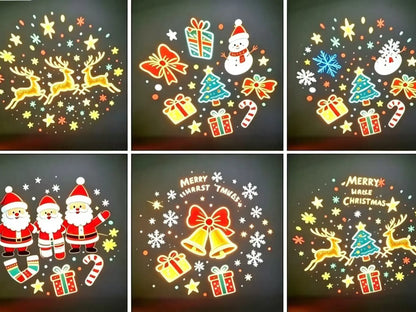 🎁2026 New USB Plug-In Christmas Projector Night Light