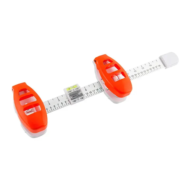 Adjustable Picture Hanging Tool with Built-In Level & Nail Positioning