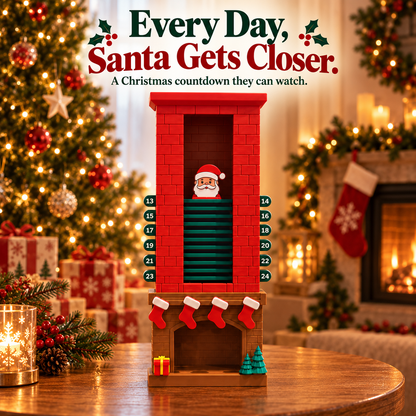 🎅 24 Mornings of Christmas Magic – Santa Chimney Advent Calendar