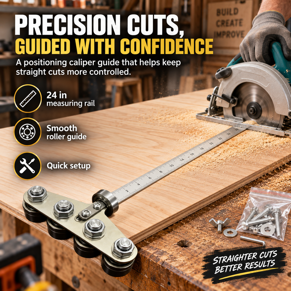 🔩 Essentials for Your Toolbox🔧 Straight-Edge Double Axis 60cm Positioning Calipers