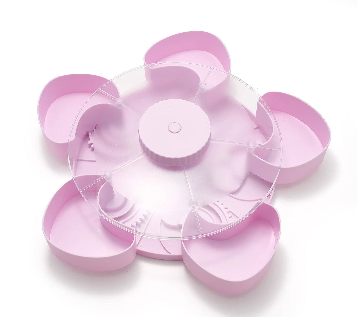 🎁Buy 2 Get Free Shipping！🍽️ Rotating 5-Compartment Snack Tray