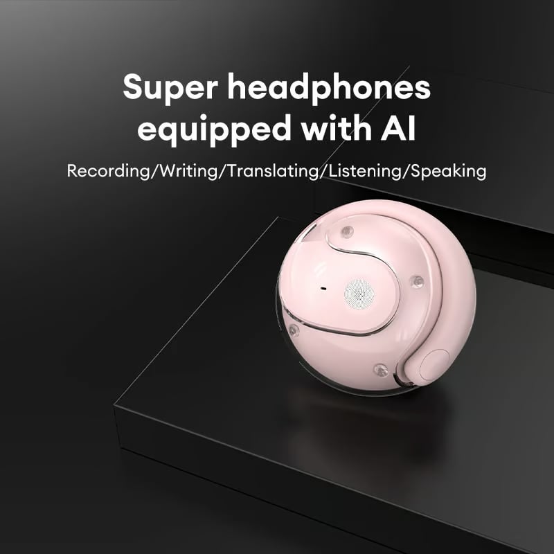 🏆#1 Best Seller ⏰50% OFF 💎AI Translation Wireless OWS Bluetooth5.4 Earphones (Fit iOS & Android)