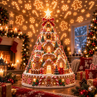 🍪 Gingerbread Village
