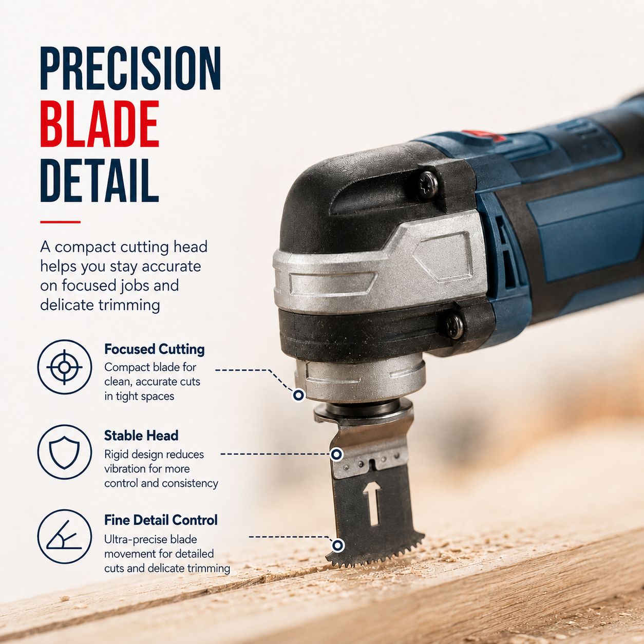 🔧 12V Cordless Precision Cutter – Compact Multi-Function DIY Detail & Plunge Cutting Tool