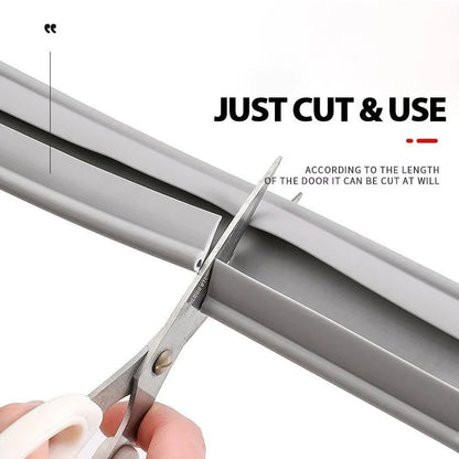 Close the Gap – Cut-to-Fit Door Bottom Draft Seal