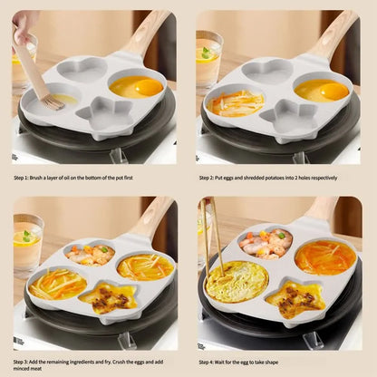 🍳 4-in-1 Shape Breakfast Pan