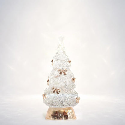 ⛄Illuminated Musical Christmas Snow Globe Lantern