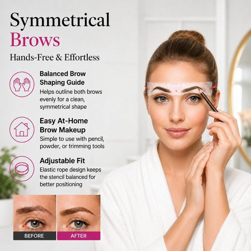 Hands-Free Symmetrical Brow Guide