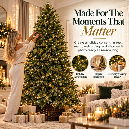 🎄 600 LED Christmas String Lights – Make Every Branch Sparkle ✨