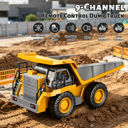 🚜 RC Construction Vehicles – Excavator, Loader, Bulldozer & Dump Truck