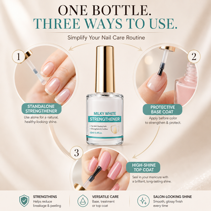 💅Nail Strengthener Treatment-Get Stronger-Looking Nails Naturally